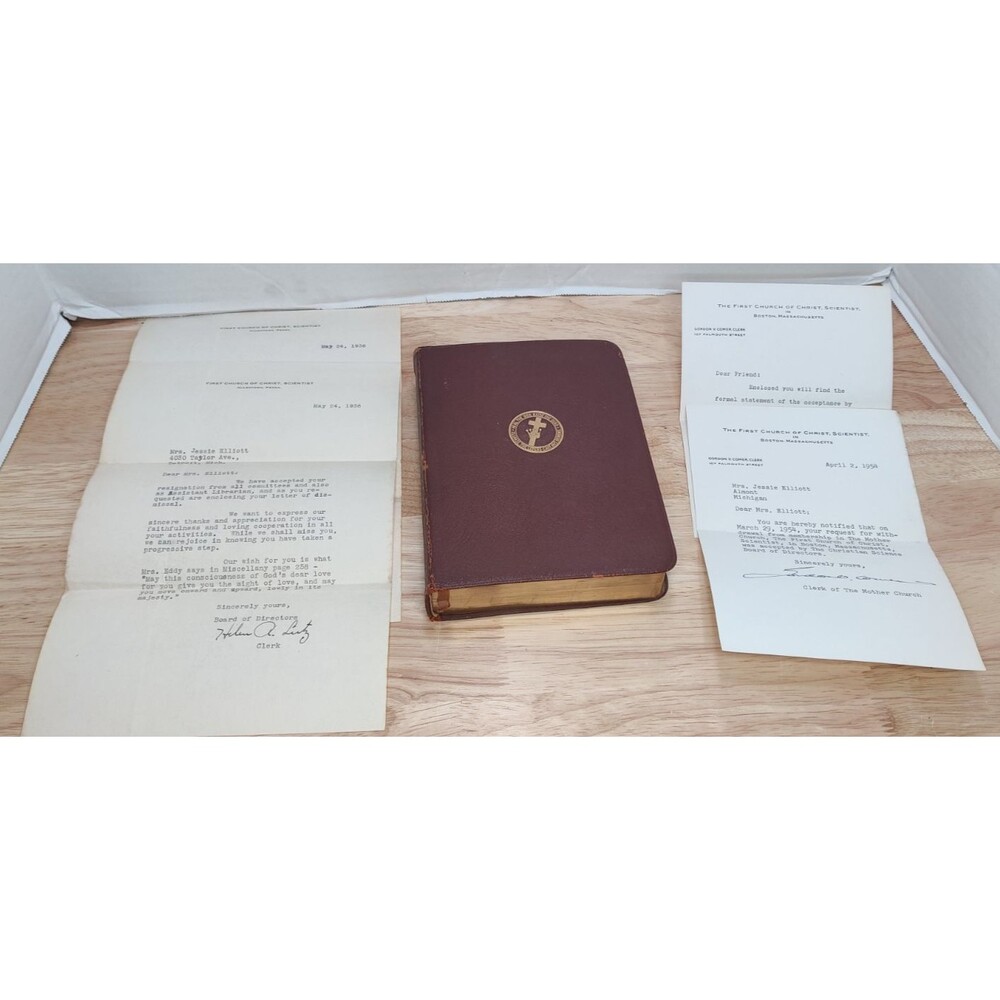 A Complete Concordance Science and Health Mary Baker Eddy 1933 Christian Science